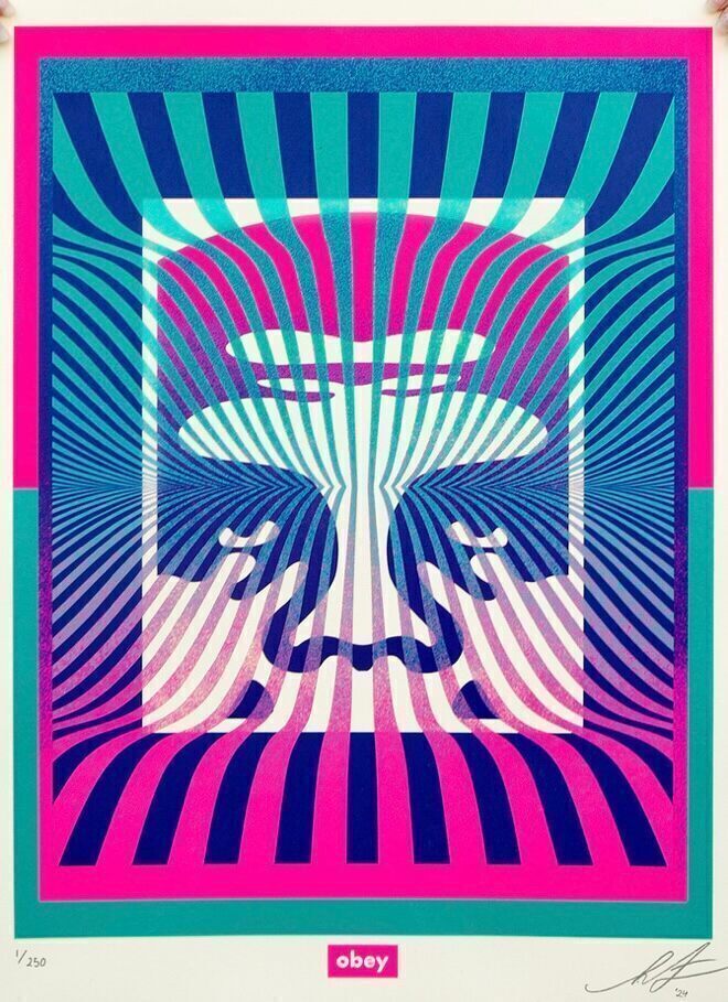 OP-ART ICON (FOUR PRINTS) PORTFOLIO
