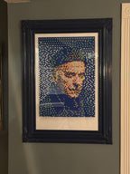 Rubik Enki Bilal ( Large signed print, framed) Revue portfolio