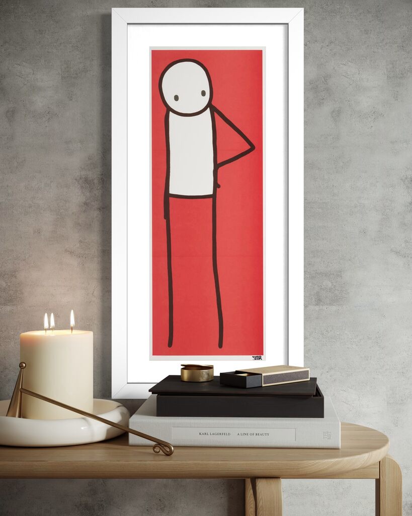 Hip (No folds, signed, Japanese big issue Silkscreen)