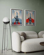 JOHN LENNON PEACE AND LIBERTY (DIPTYCH: TWO PRINTS)