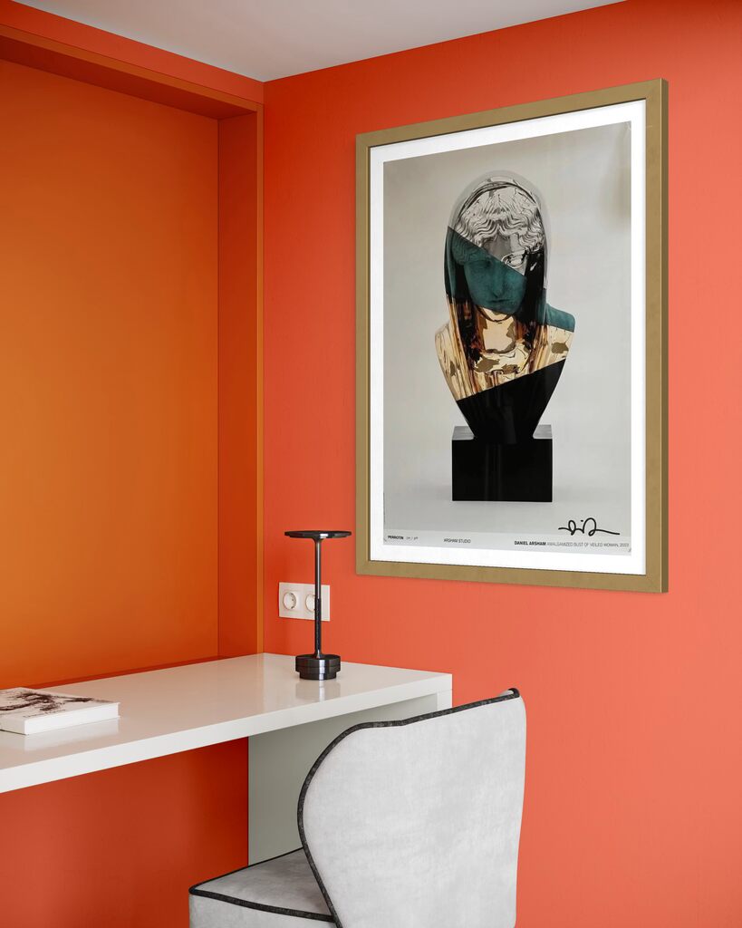 Amalgamized Bust of Veiled Woman (HAND SIGNED & NUMBERED)