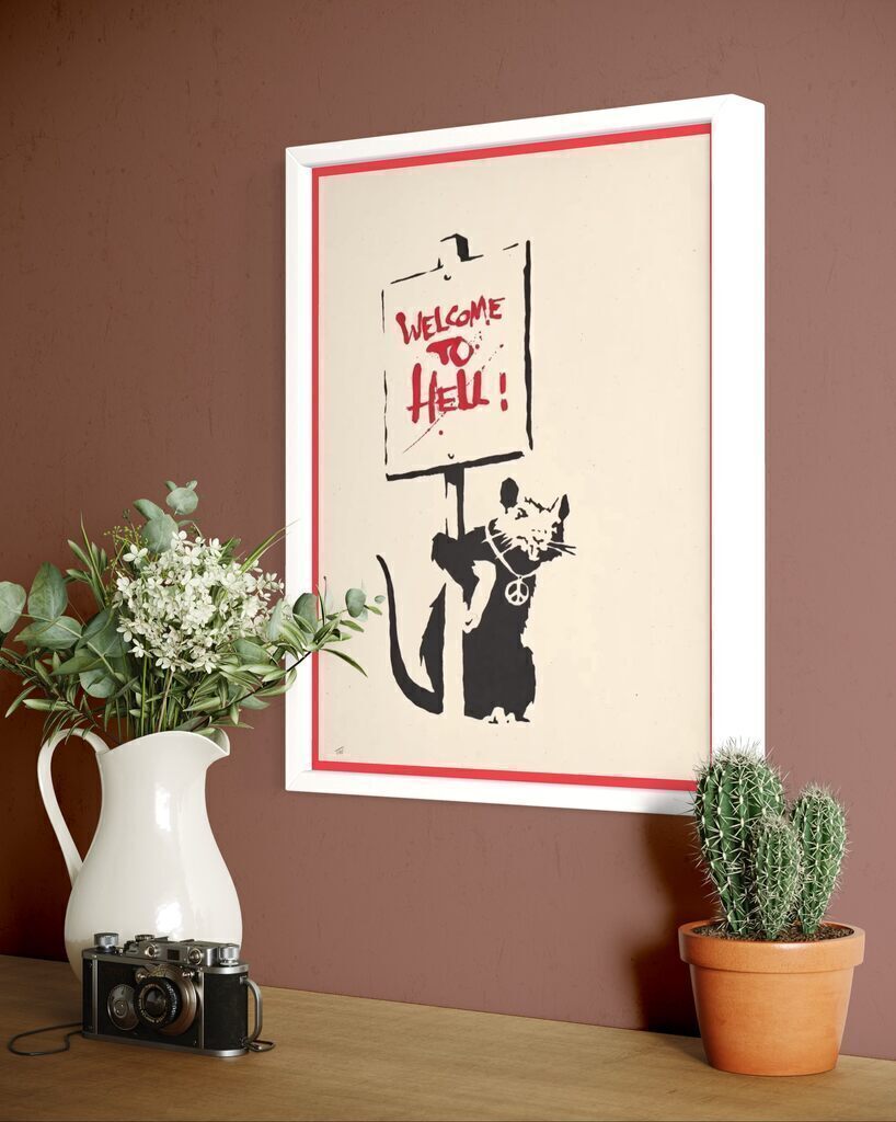 Welcome to Hell! (Placard Rat, Red variant)