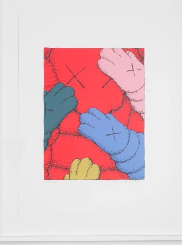 Urge (Suite of ten screenprints) Framed