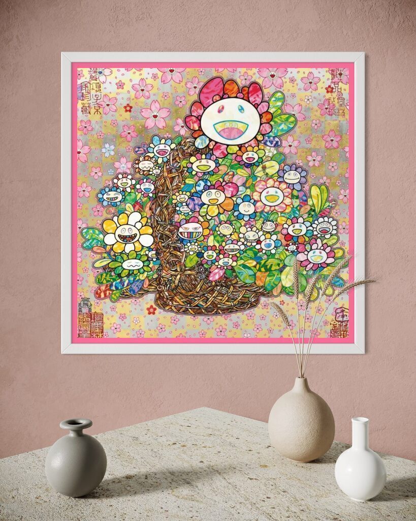 Homage to Basket of Flowers (Song Dynasty)