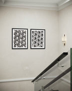 Pattern of Corruption (Diptych, Two Works)