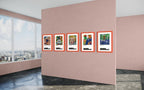 Rubikcubist Lithograph set (Mima museum, 10 lithographs)