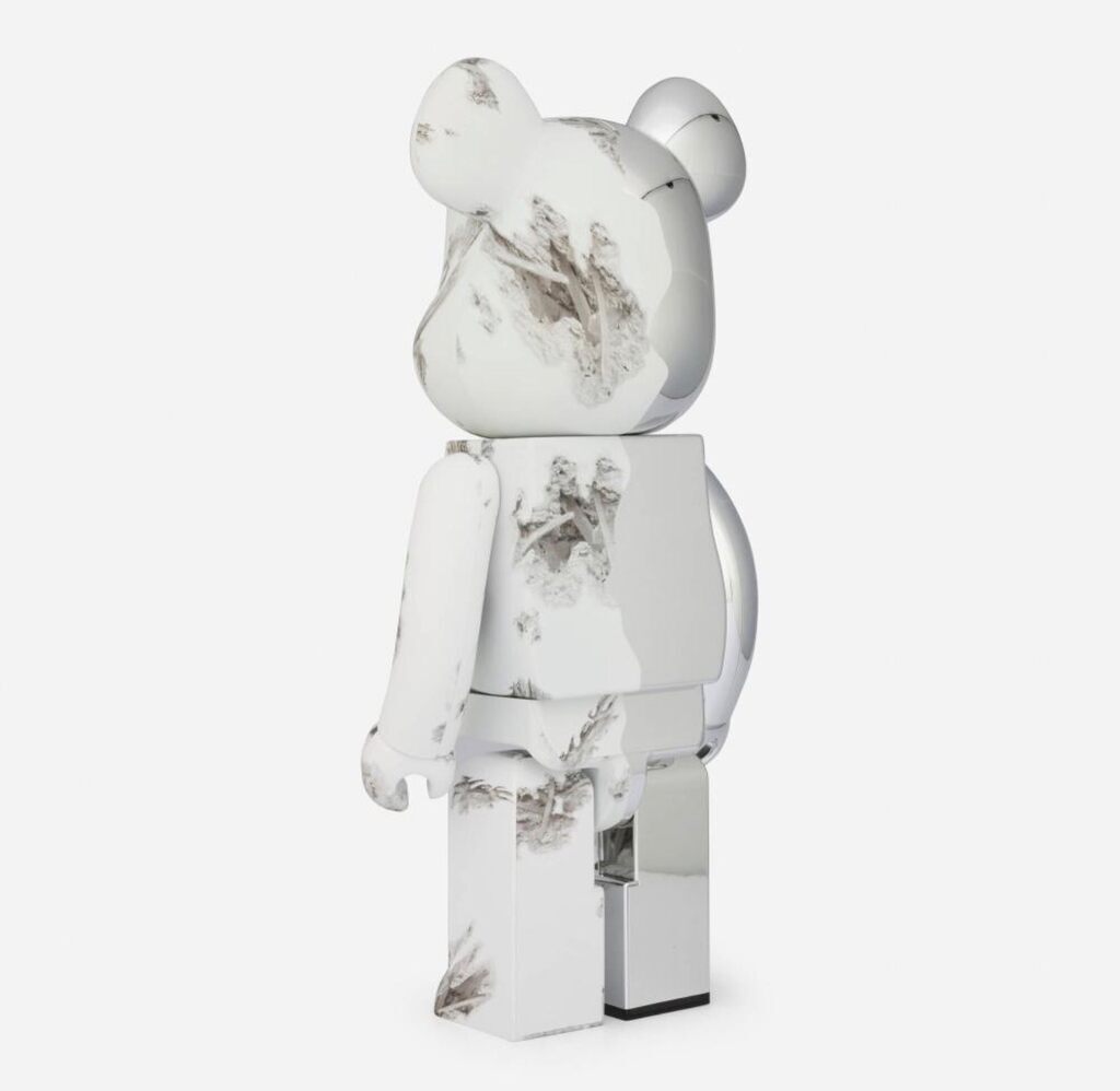 Bearbrick 1000% (Silver Variant, 2G)