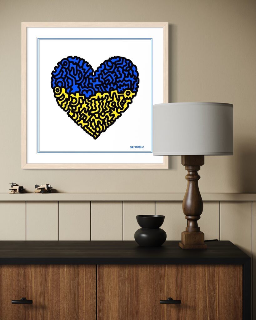 Doodle For Ukraine (Heart)