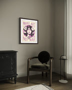 Make Art Not War (Cream Variant)