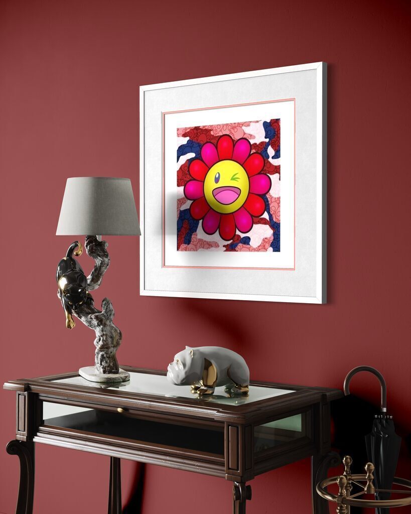 Murakami Flowers (Warhol camouflage)