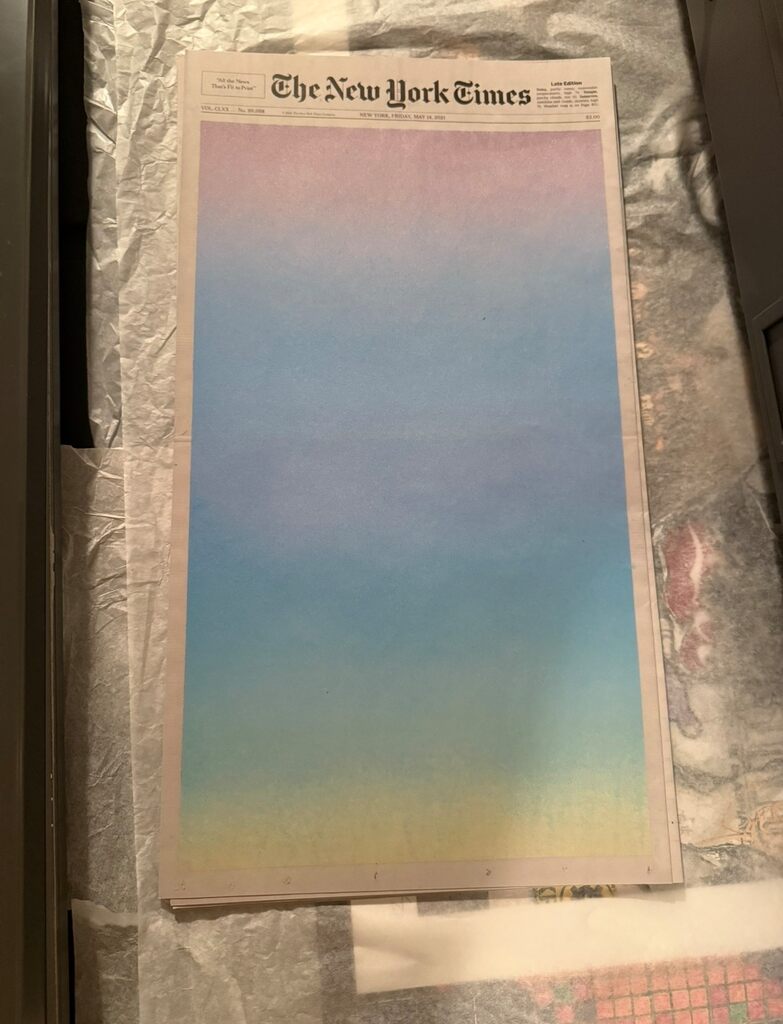 55 Sunrises (Complete set, hand signed by the artist and dated)