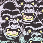 Untitled (Gorilla Heads)