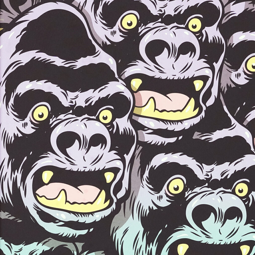 Untitled (Gorilla Heads)