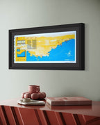 Cote d'Azur Invasion (French Riviera signed Silkscreen)