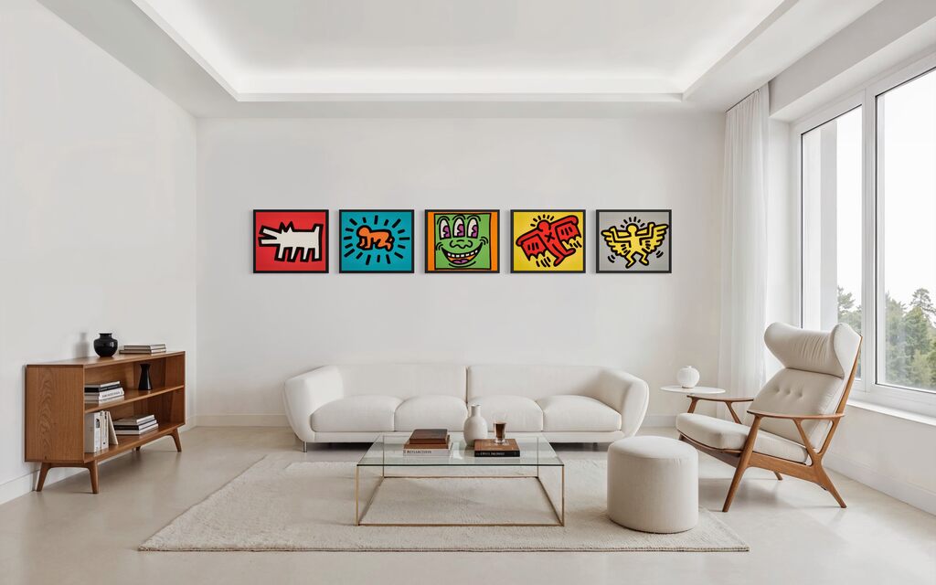 Icons Portfolio (Five Screenprints)