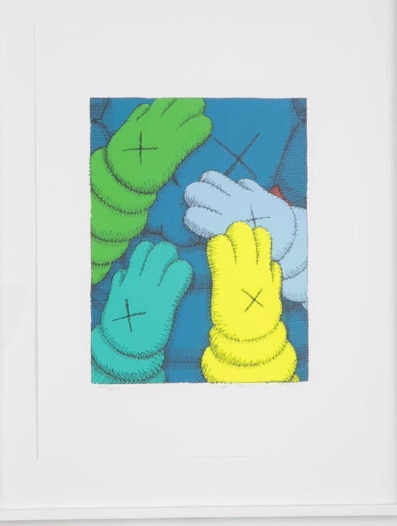 Urge (Suite of ten screenprints) Framed