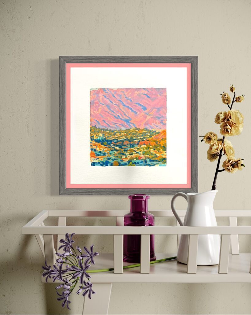 Arroyo Seco Study (Framed)