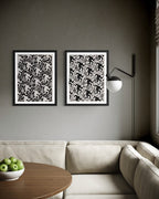 Pattern of Corruption (Diptych, Two Works)