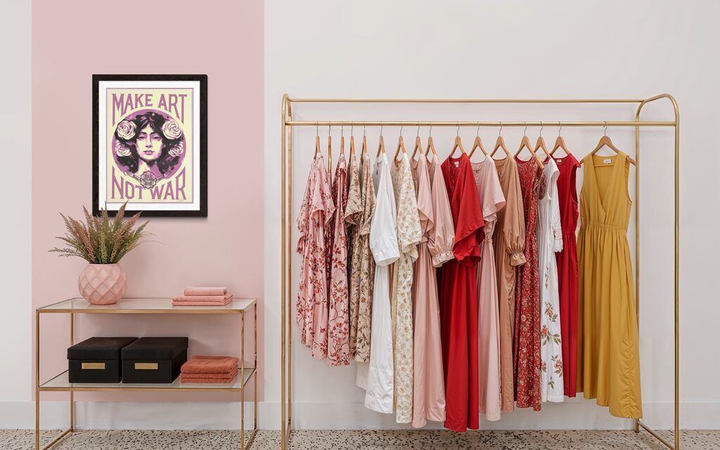 Make Art Not War (Cream Variant)