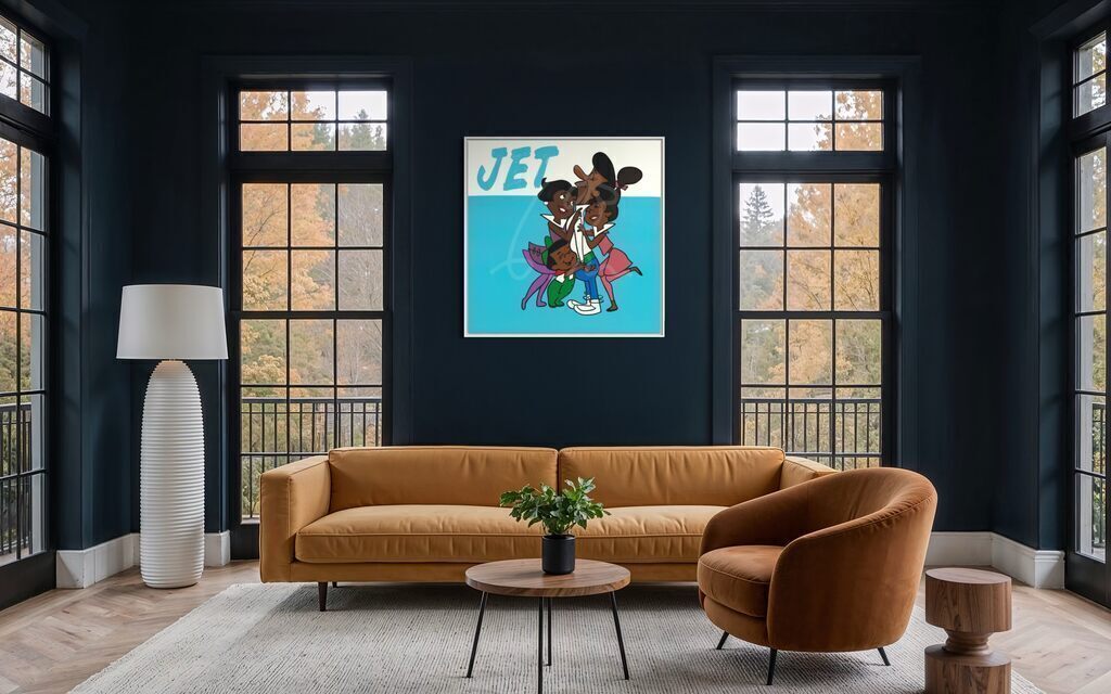 Rich in Family (Jetsons Original Painting)