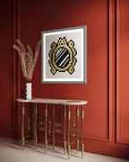Versailles (rare black variant, professionally framed)