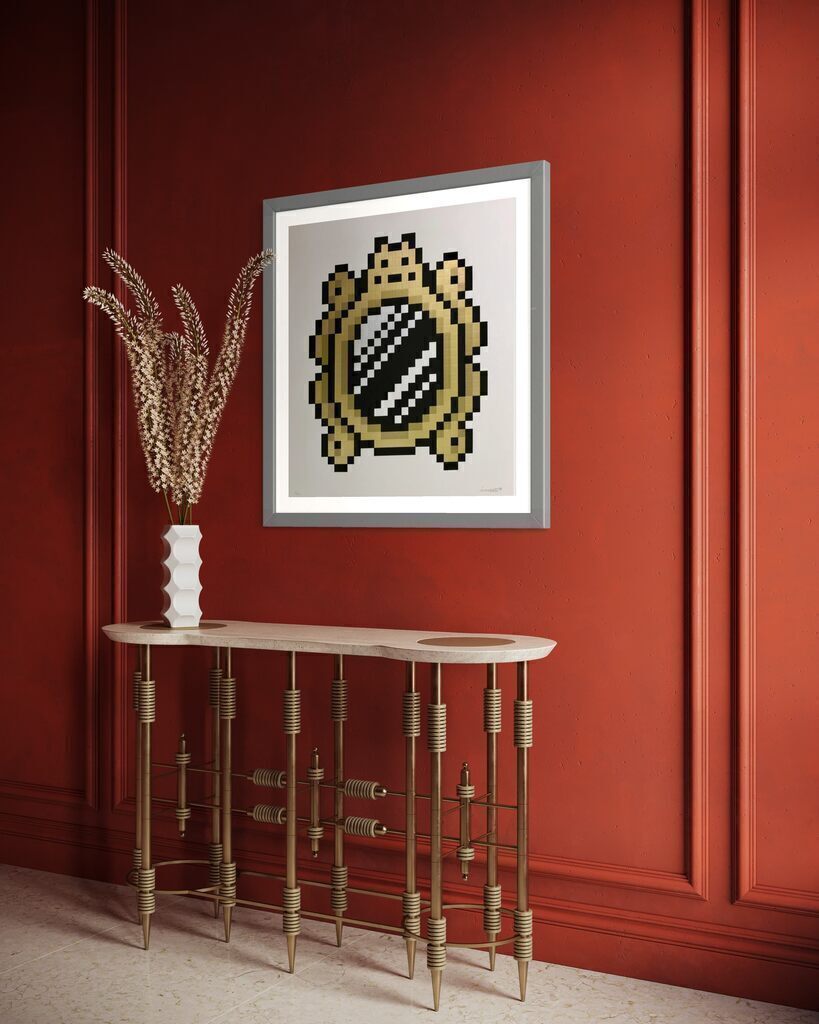 Versailles (rare black variant, professionally framed)