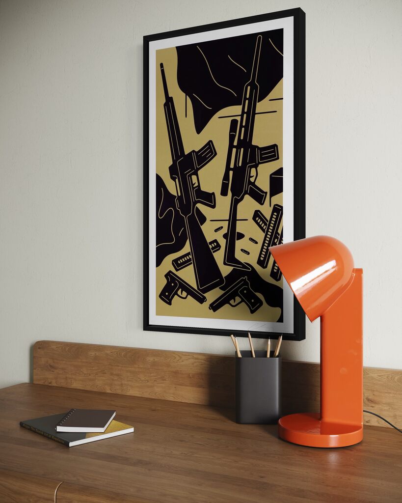 American Still Life (I Dream in Red, Gold Variant)