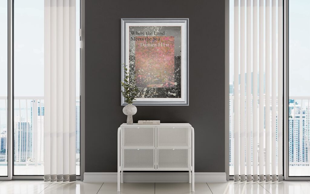Where the Land Meets the Sea Signed Lithograph (yellow)