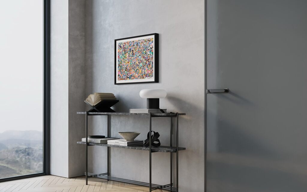 4000 (FRAMED & NEVER CREASED)