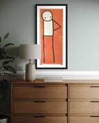Hip (Orange Variant, Signed & Dated)