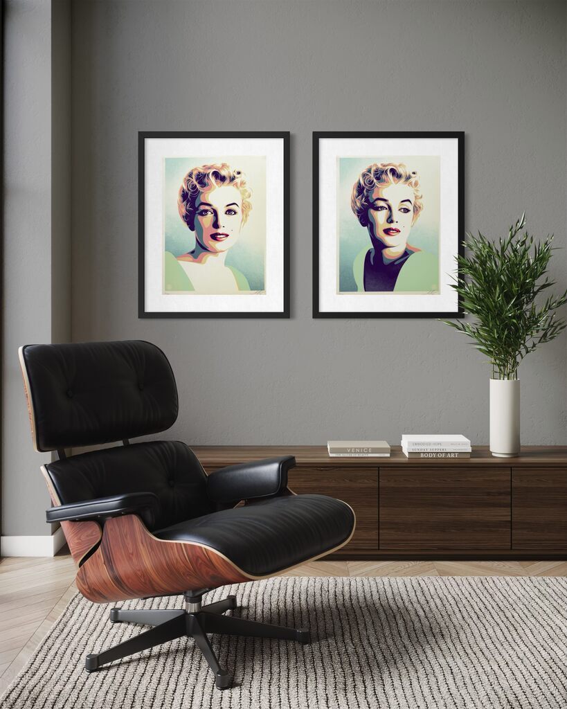 Marilyn Monroe (Sunrise & Sunset, 2 Works)