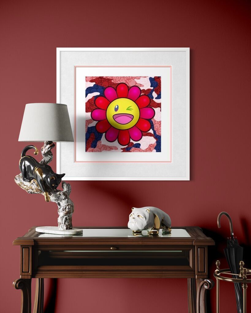Murakami Flowers (Warhol camouflage)