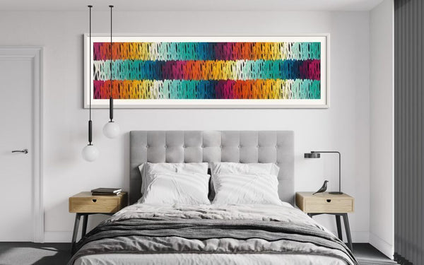 Jumbo Multi Tags XXL (8 foot long original painting on canvas)