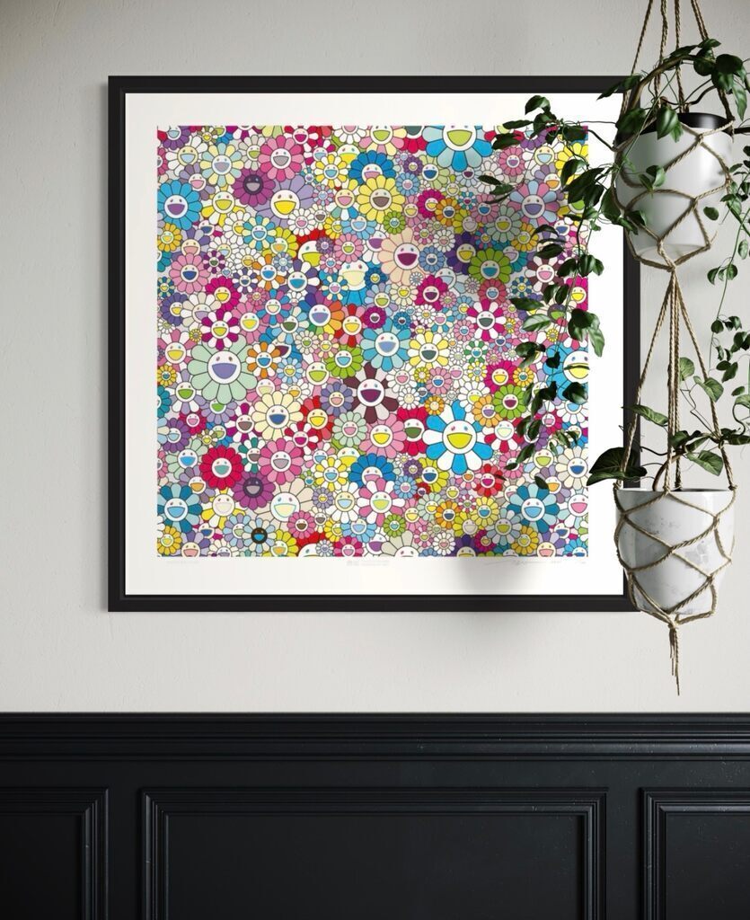 Flowers (Large Variant, Cleveland Museum, Silkscreen)