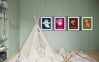 MONSTERS (Four Lithographs)