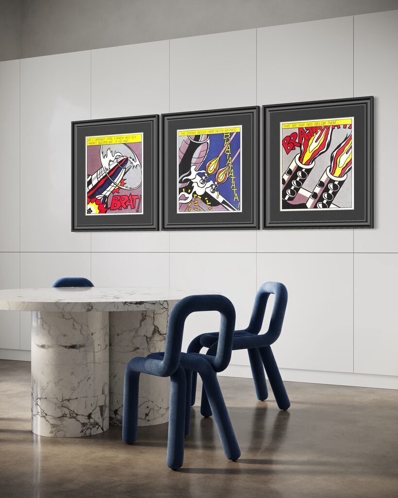 As I Opened Fire (triptych) FIRST EDITION