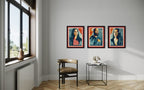 Reframe Triptych (Reenvision, rebirth, reconnect)
