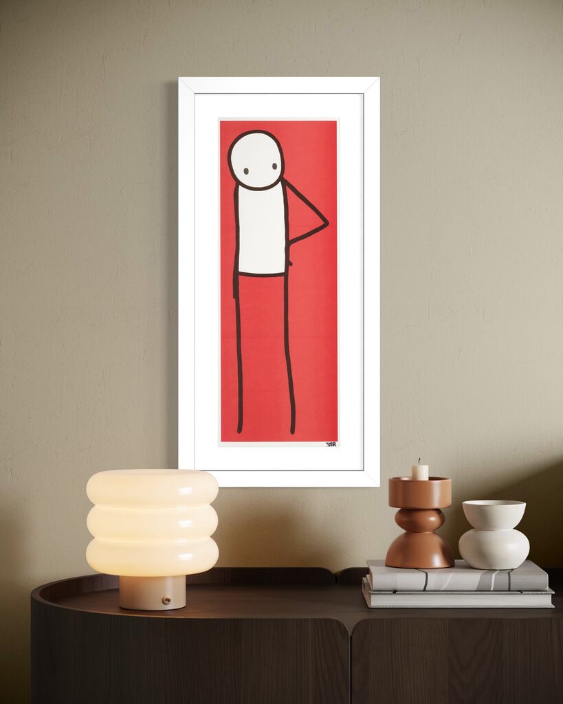 Hip (No folds, signed, Japanese big issue Silkscreen)