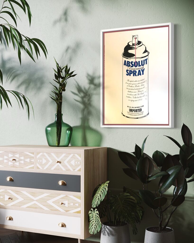 Absolute  Brainwash (UNIQUE, HAND FINISHED, ART BASEL VIP PRINT)