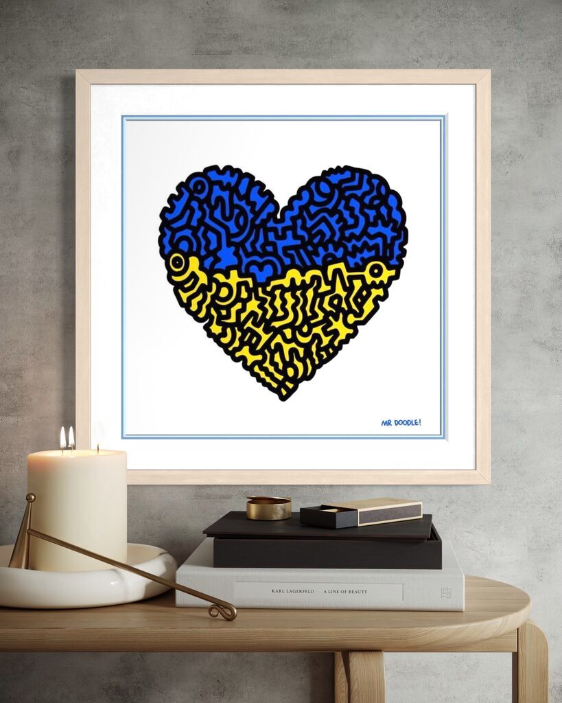 Doodle For Ukraine (Heart)