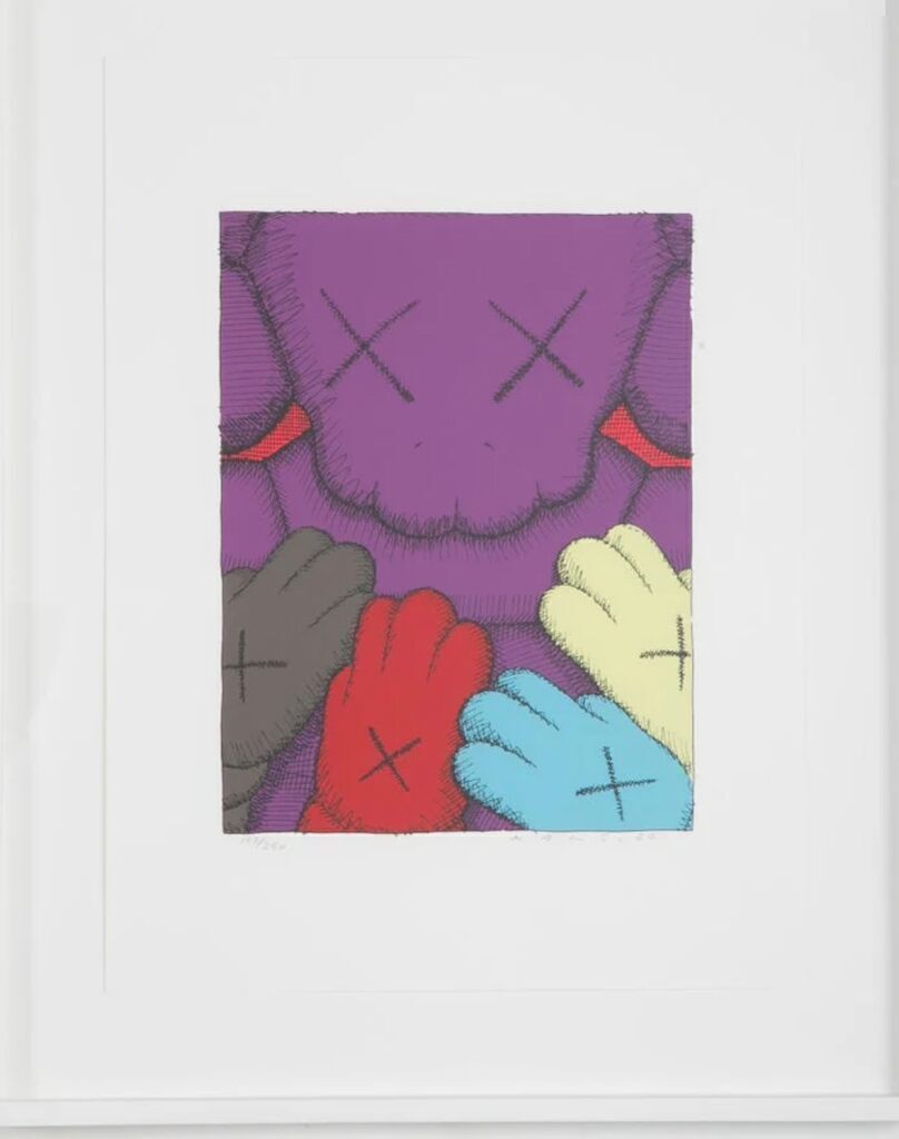Urge (Suite of ten screenprints) Framed