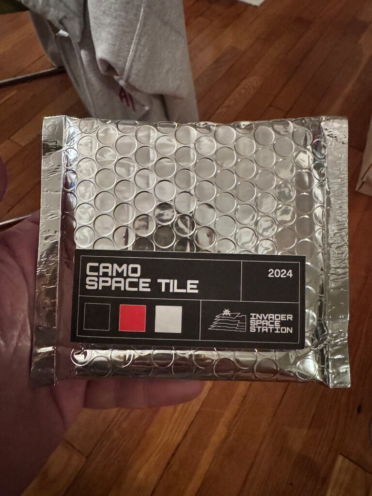 CAMO TILE SET (INVADER SPACE STATION, 4 TILES)