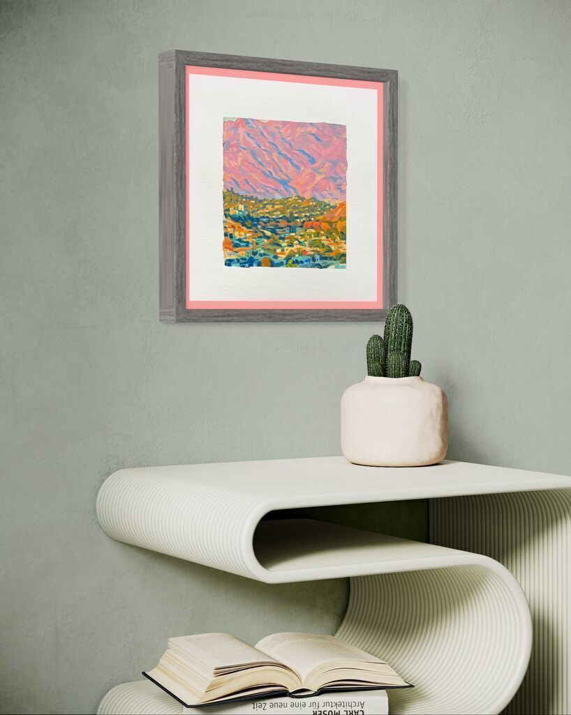 Arroyo Seco Study (Framed)