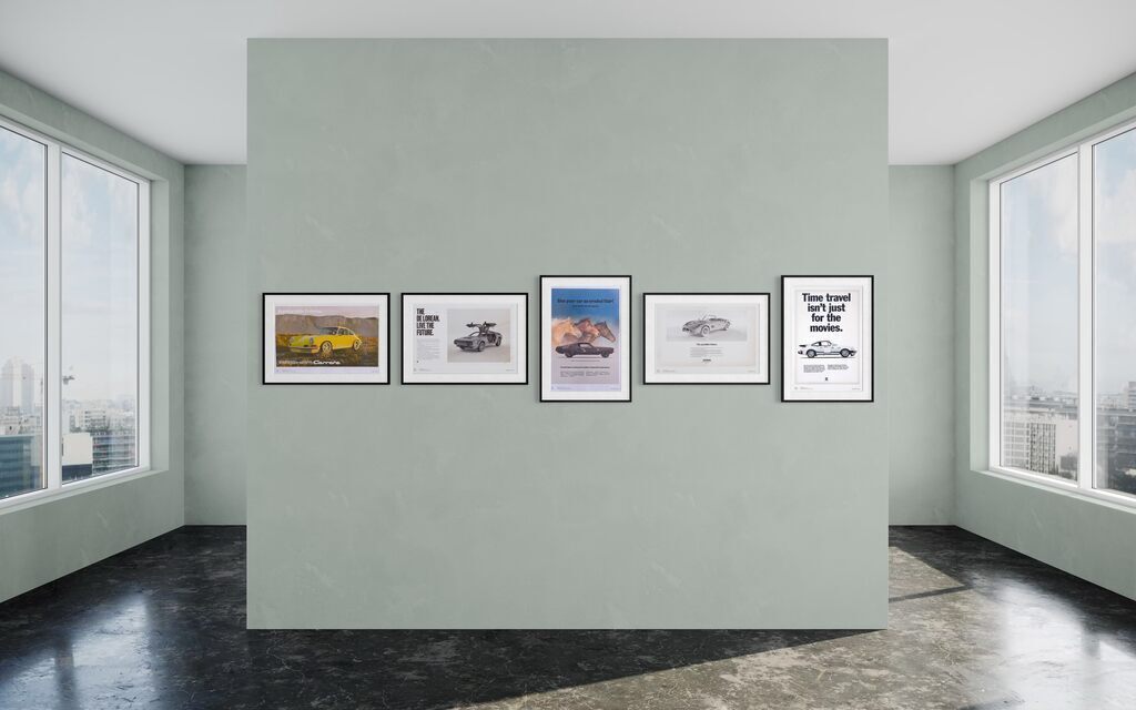 Fictional Advertisements Suite of 5 Works (Signed)