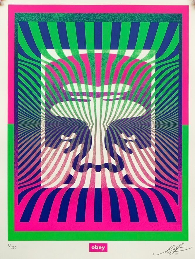 OP-ART ICON (FOUR PRINTS) PORTFOLIO