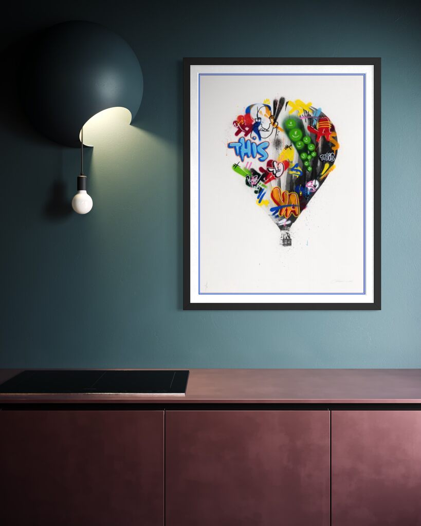 Balloon Etching (Heavily Hand Finished)