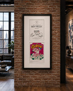 Lean on me / Codeine (Two Mini prints, Basel ‘22, Signed, Framed, Unique)