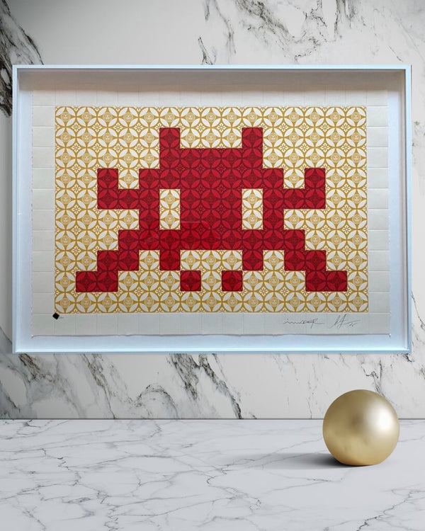 Positive Space / Negative Space (Red/Cream) TT1-1
