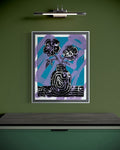 HPM 65 (Hand painted Multiple) Flowers in vase