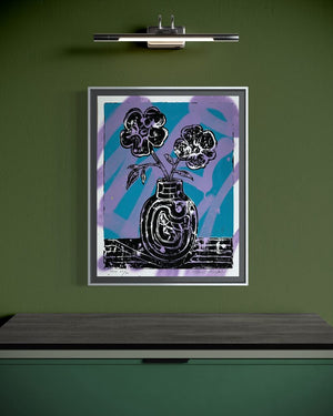 HPM 65 (Hand painted Multiple) Flowers in vase
